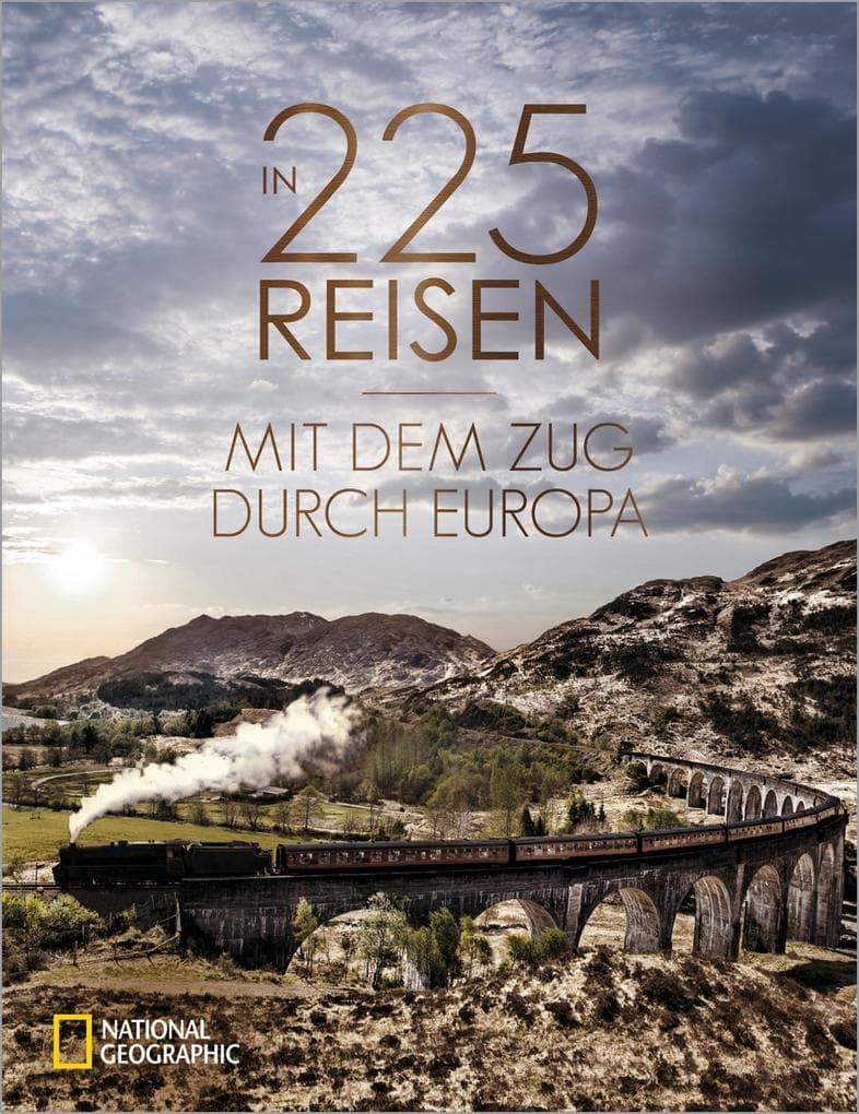 In 225 Reisen mit dem Zug durch Europa