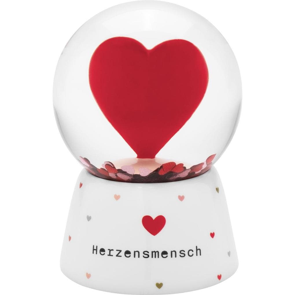 Traumkugel mit Motiv "Herzensmensch"