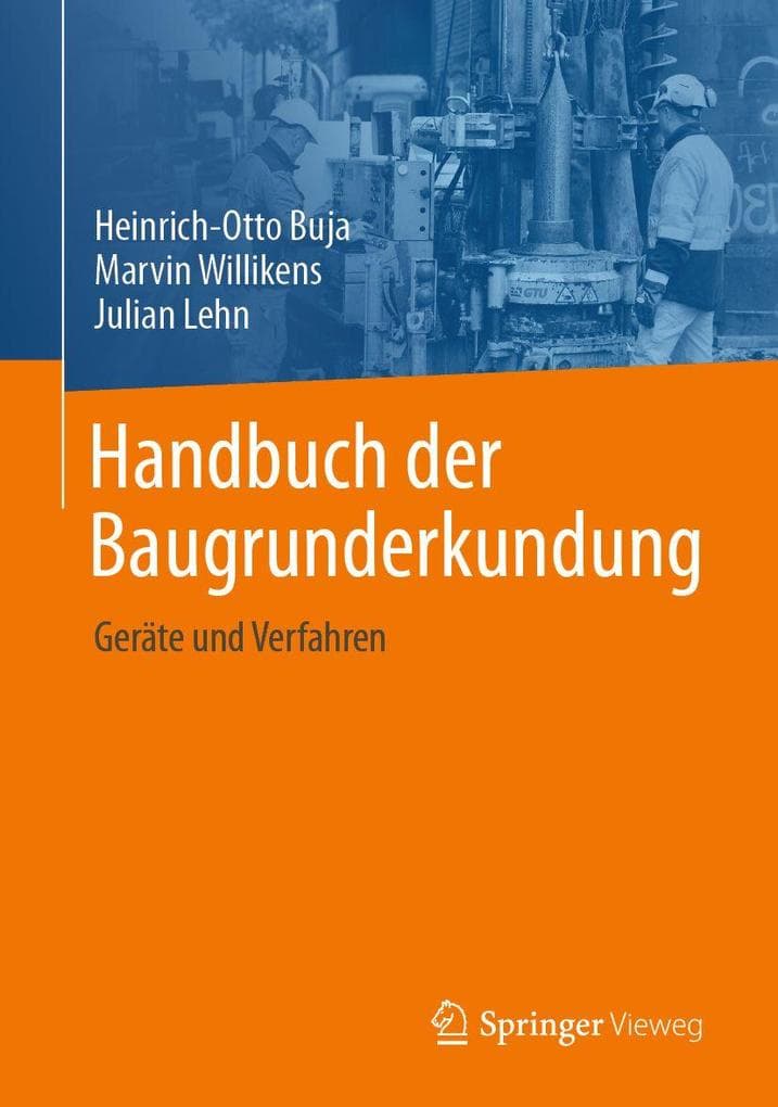 Handbuch der Baugrunderkundung