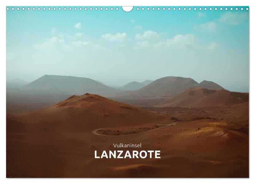 Vulkaninsel Lanzarote (Wandkalender 2025 DIN A3 quer), CALVENDO Monatskalender