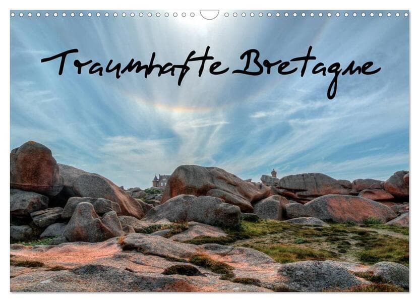 Traumhafte Bretagne (Wandkalender 2025 DIN A3 quer), CALVENDO Monatskalender