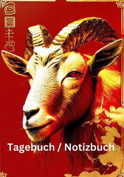Tagebuch / Notizbuch Chinesische Tierkreis Ziege