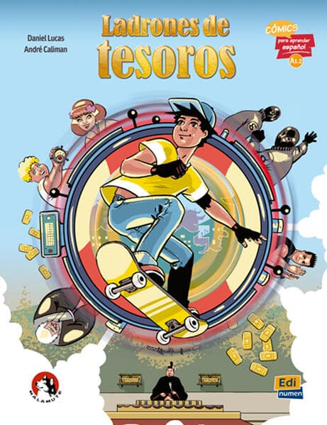 Spanisch-Lektüren SEK I / II. Comic Ladrones de tesoros ab Klasse 6