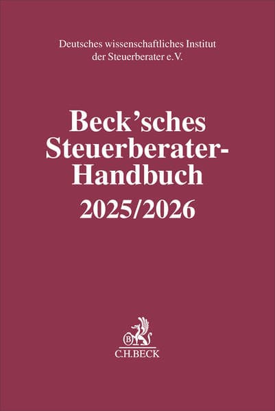 Beck'sches Steuerberater-Handbuch 2025/2026