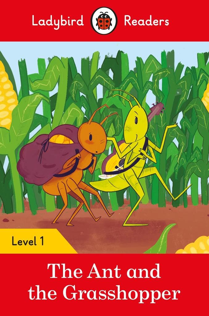 Ladybird Readers Level 1 - The Ant and the Grasshopper (ELT Graded Reader)