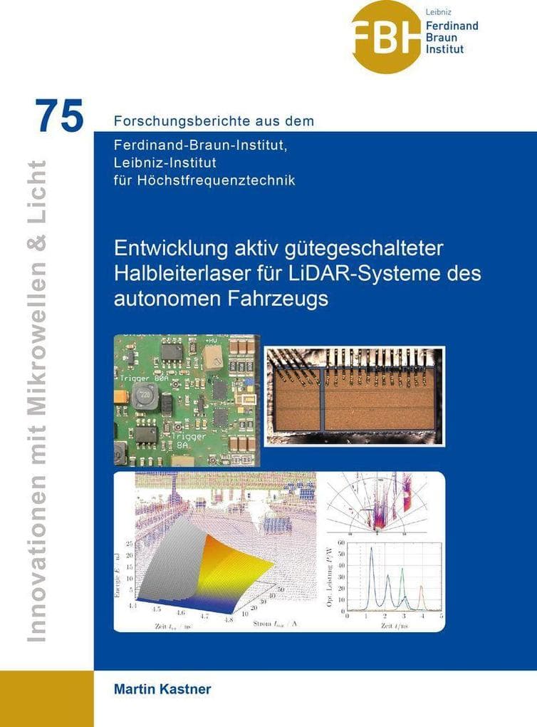 Entwicklung aktiv gütegeschalteter Halbleiterlaser für LiDAR-Systeme des autonomen Fahrzeugs