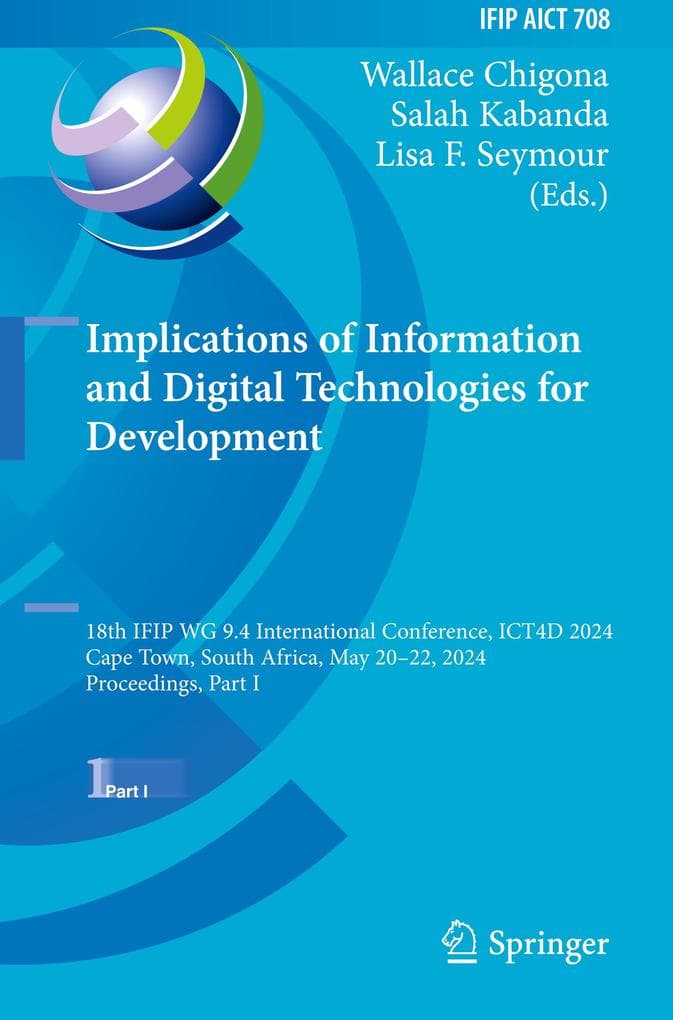 Implications of Information and Digital Technologies for Development