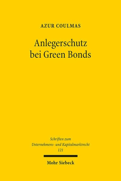 Anlegerschutz bei Green Bonds
