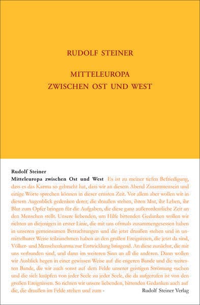 Mitteleuropa zwischen Ost und West