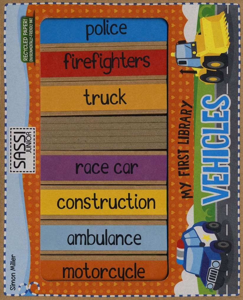 Vehicles. My first library