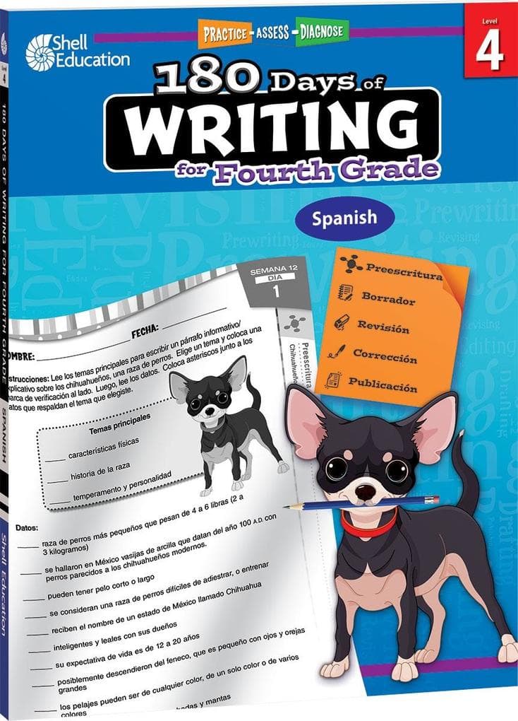 180 Days of Writing for Fourth Grade