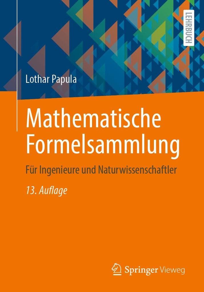 Mathematische Formelsammlung