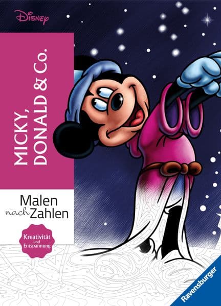 Disney - Malen nach Zahlen: Micky, Donald & Co.