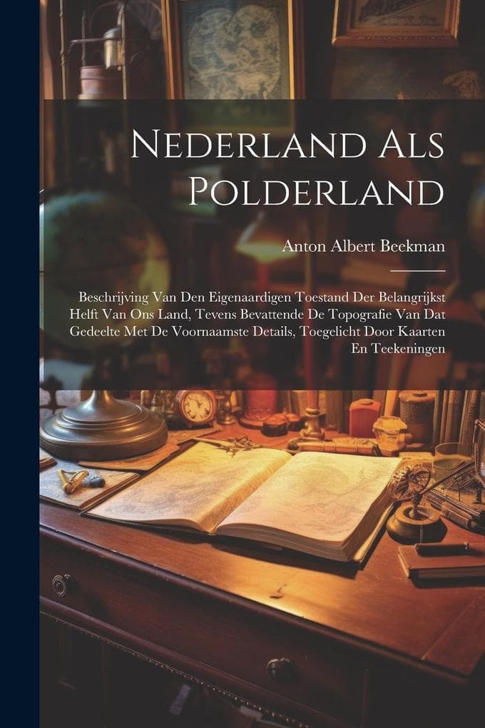Nederland Als Polderland: Beschrijving Van Den Eigenaardigen Toestand Der Belangrijkst Helft Van Ons Land, Tevens Bevattende De Topografie Van D