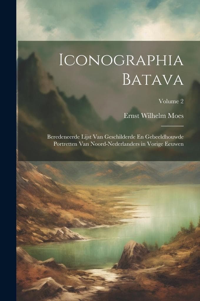 Iconographia Batava: Beredeneerde Lijst Van Geschilderde En Gebeeldhouwde Portretten Van Noord-Nederlanders in Vorige Eeuwen; Volume 2