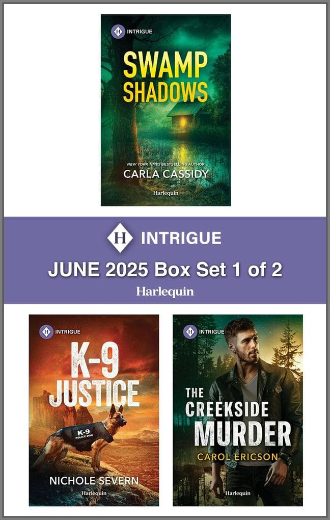 Harlequin Intrigue June 2025 - Box Set 1 of 2