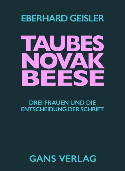 Taubes, Novak, Beese