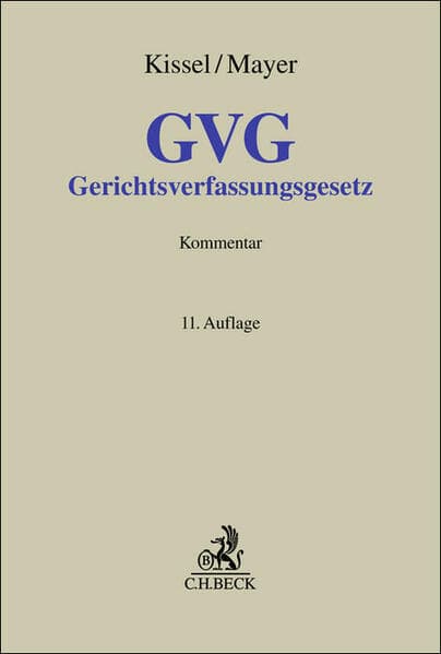 Gerichtsverfassungsgesetz. GVG