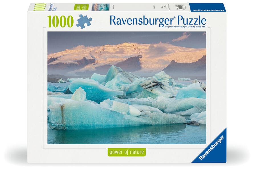 Erwachsenenpuzzle 1000 Teile - Jökulsarlon Island
