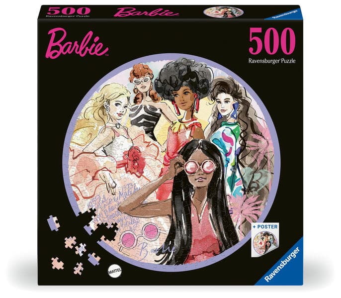 Erwachsenenpuzzle 500 Teile - Barbie - Globale Stil-Ikone seit 1959