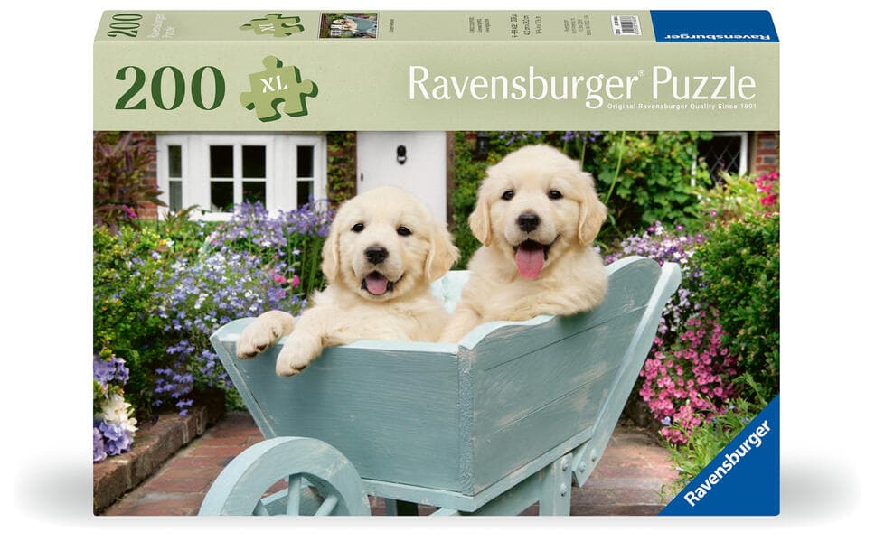 Erwachsenenpuzzle 200 Teile - Golden Retriever