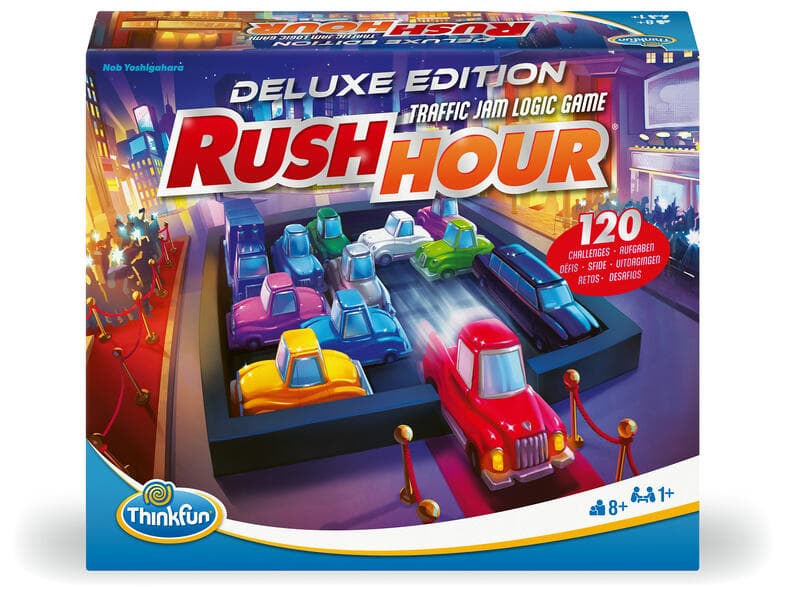ThinkFun Rush Hour® Deluxe - Denkspiel ab 8 Jahre