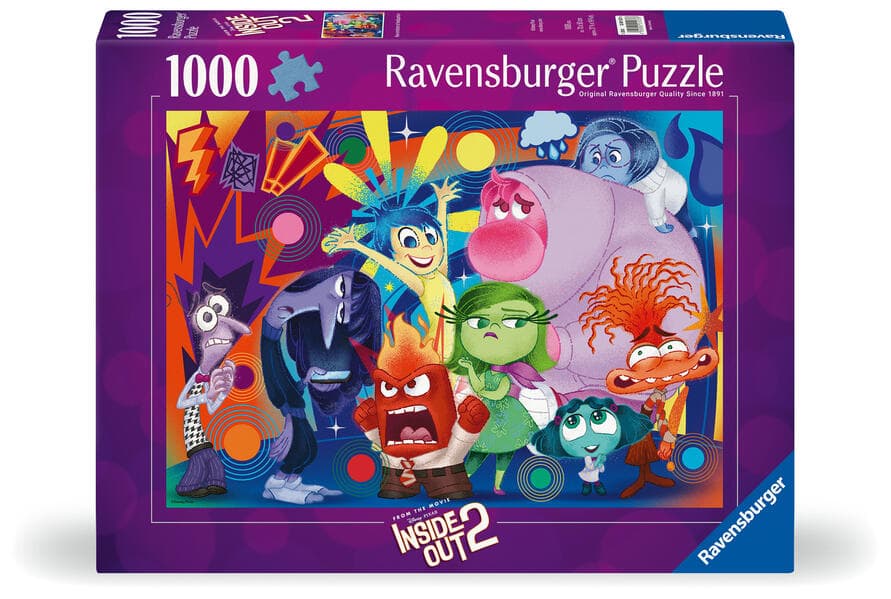 Erwachsenenpuzzle 1000 Teile - Disney / Pixar Alles steht Kopf 2 - Neue Emotionen im Hauptzentrale