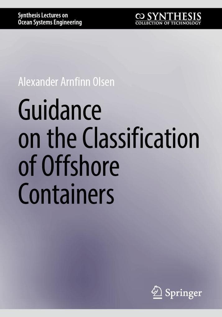 Guidance on the Classification of Offshore Containers
