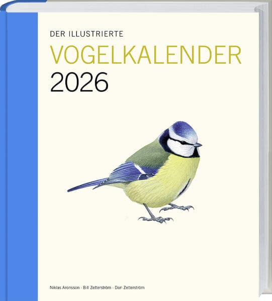 Der illustrierte Vogelkalender 2026