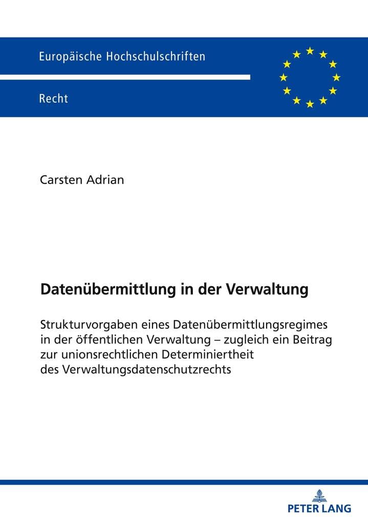 Datenübermittlung in der Verwaltung