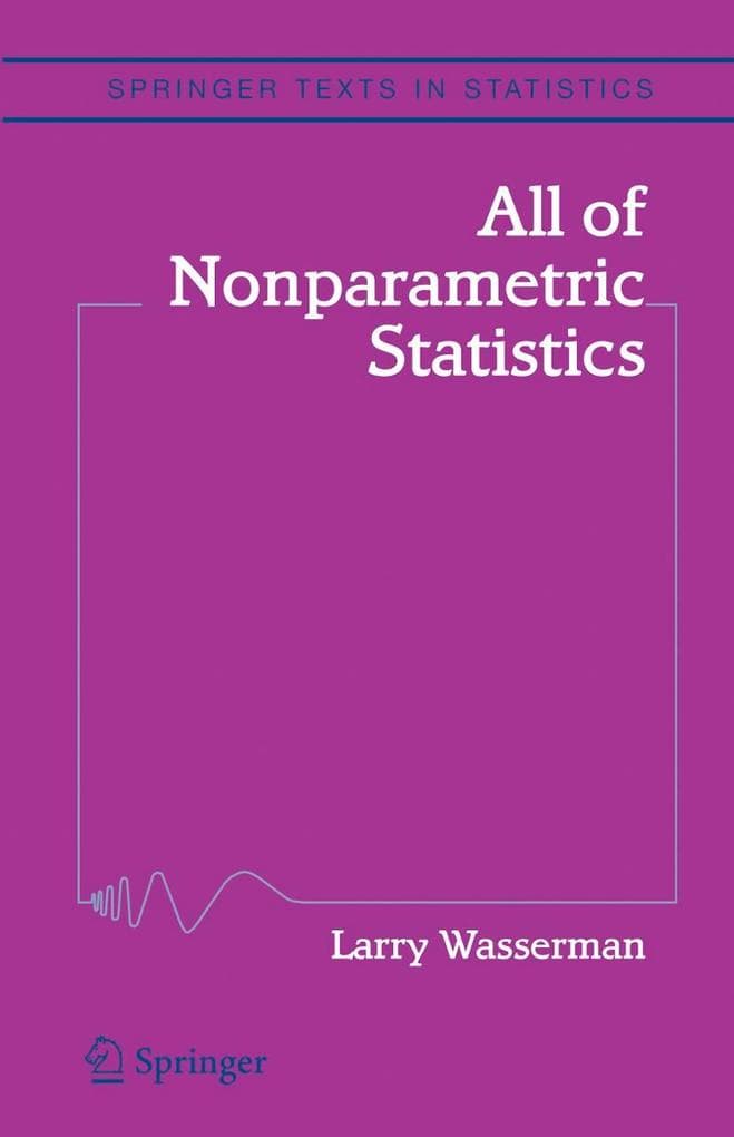 All of Nonparametric Statistics