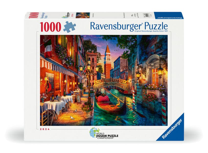 Erwachsenenpuzzle 1000 Teile - Kanalrundfahrt in Venedig