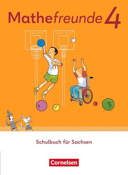 Mathefreunde 4. Schuljahr - Ausgabe Sachsen 2022 - Schulbuch mit Kartonbeilagen und "Das kann ich schon!"-Heft