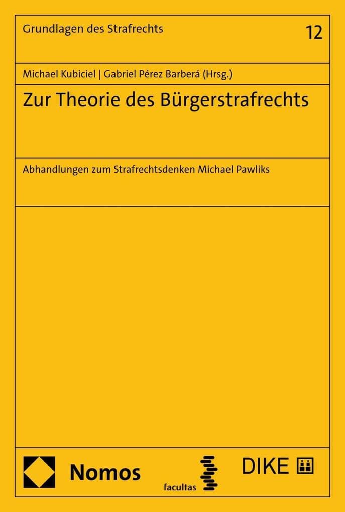 Zur Theorie des Bürgerstrafrechts
