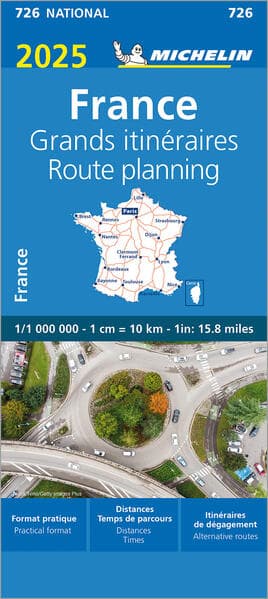 Michelin Frankreich Fernrouten 2025