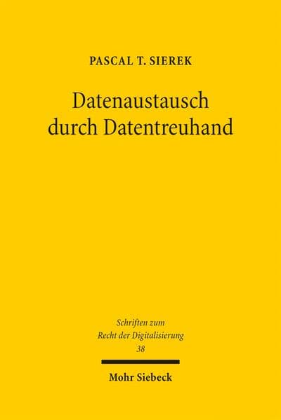 Datenaustausch durch Datentreuhand