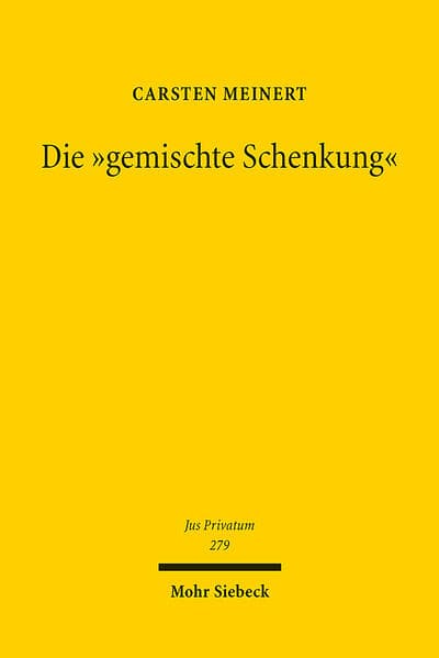 Die "gemischte Schenkung"