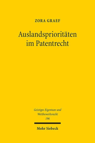 Auslandsprioritäten im Patentrecht