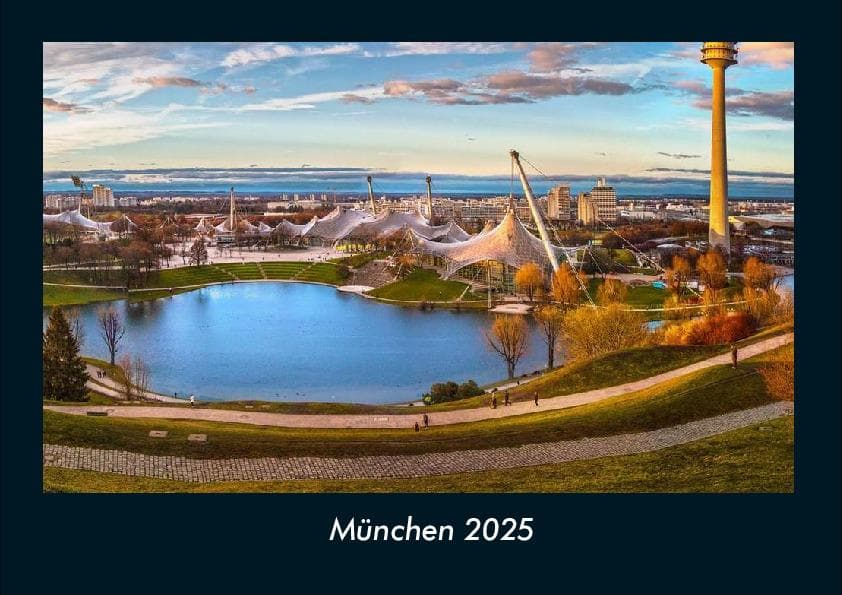 München 2025 Fotokalender DIN A4