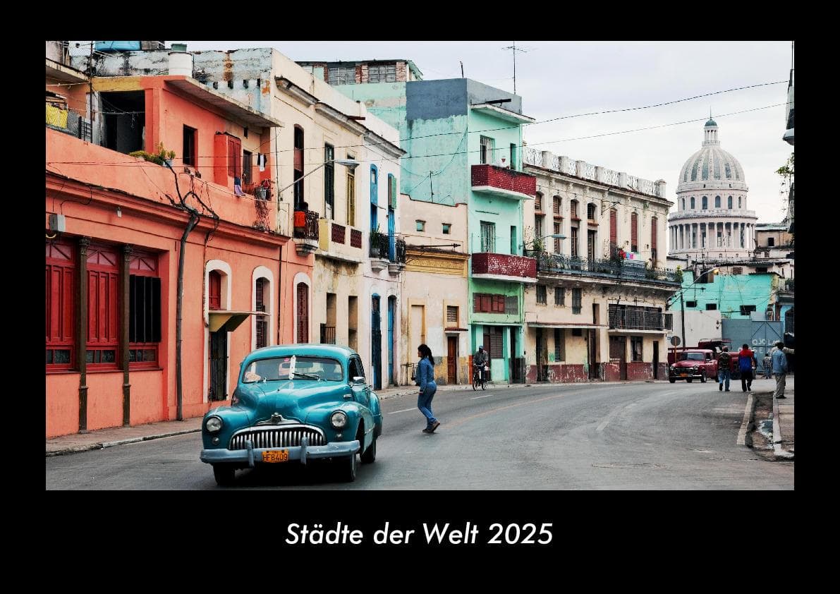 Städte der Welt 2025 Fotokalender DIN A3