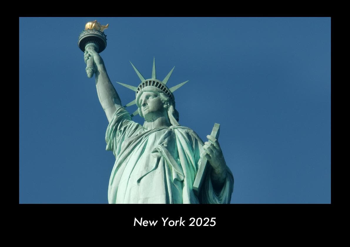 New York 2025 Fotokalender DIN A3