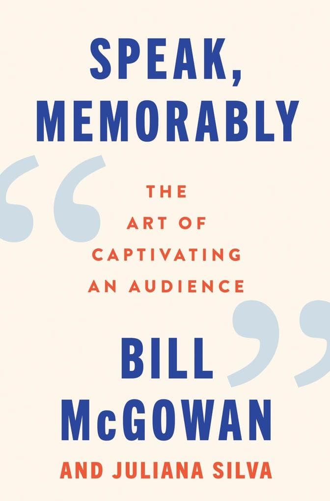 Speak, Memorably
