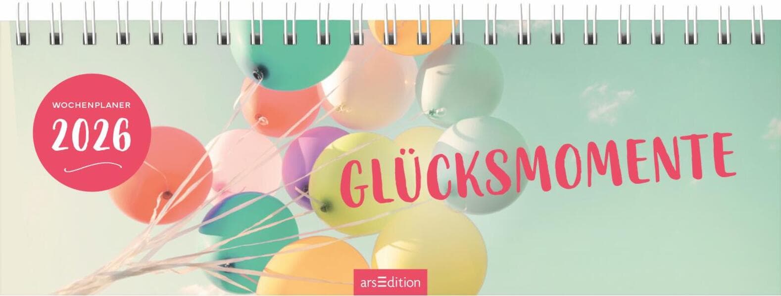Tischkalender Glücksmomente 2026