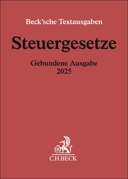 Steuergesetze Gebundene Ausgabe 2025