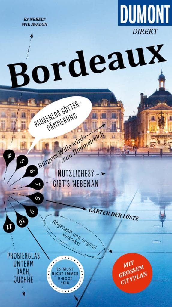 DUMONT direkt Reiseführer E-Book Bordeaux