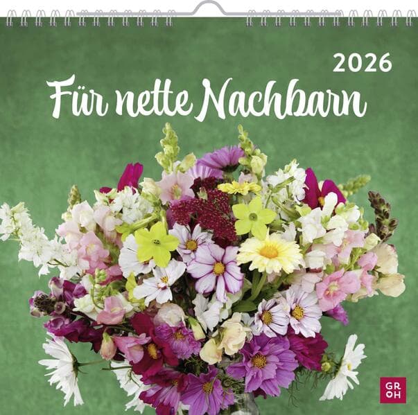 Wandkalender 2026: Für nette Nachbarn