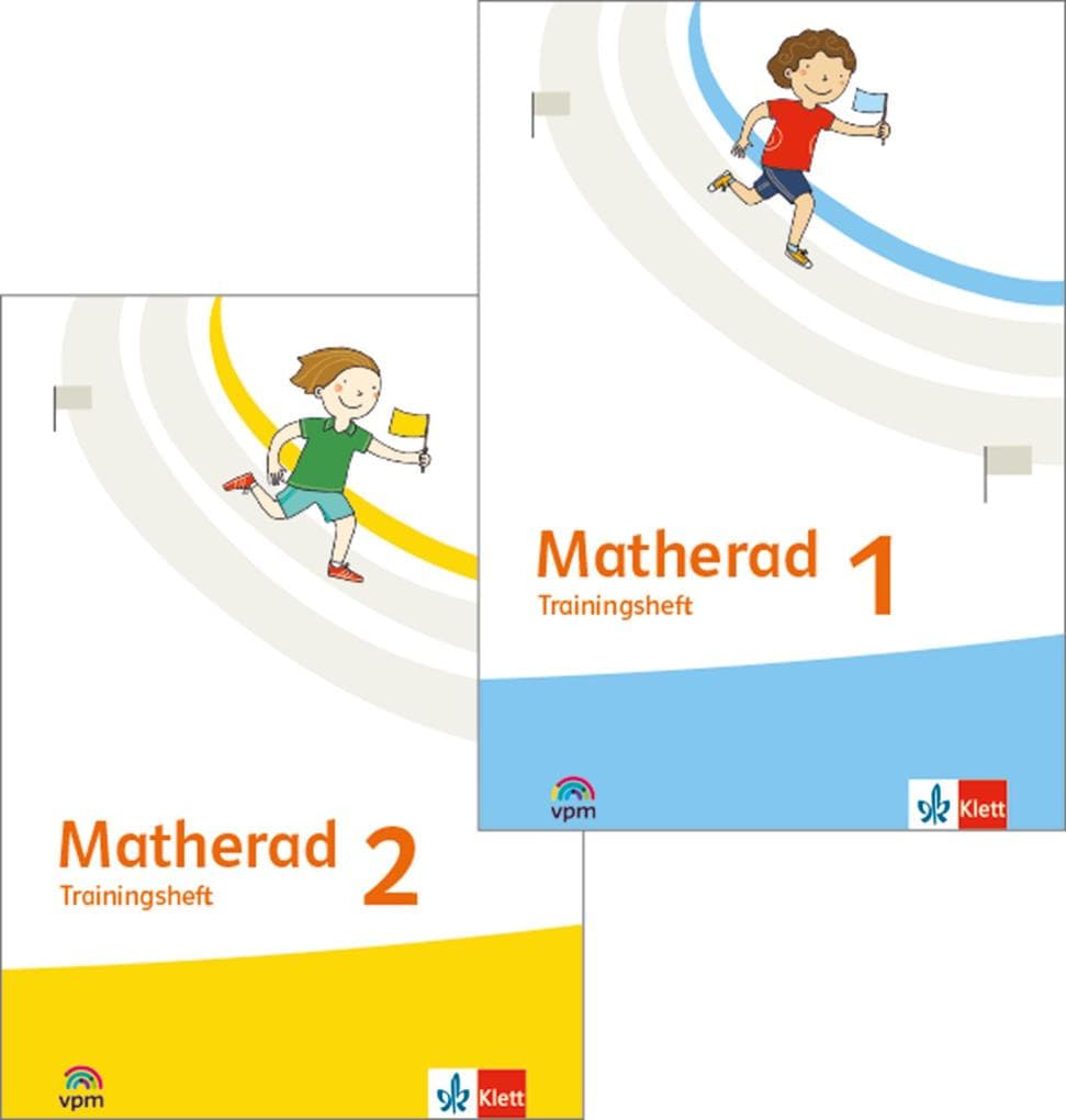 Matherad 1/2. Trainingsheft (Paket) Klasse 1/2