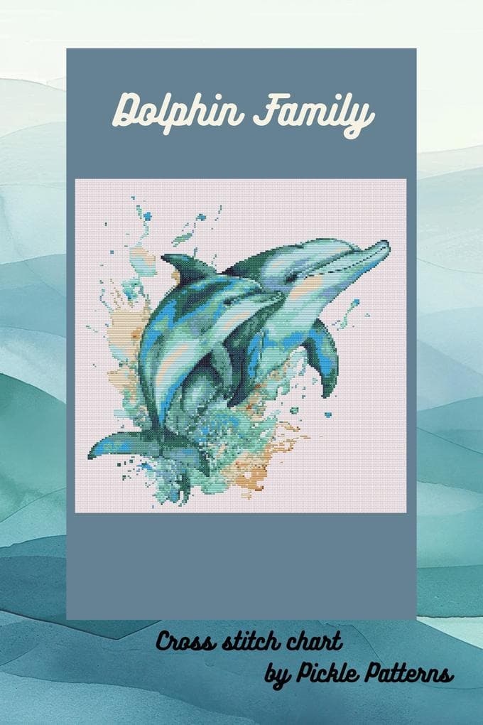 Dolphin Family (Ocean Creatures)