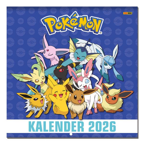 Pokémon: Kalender 2026