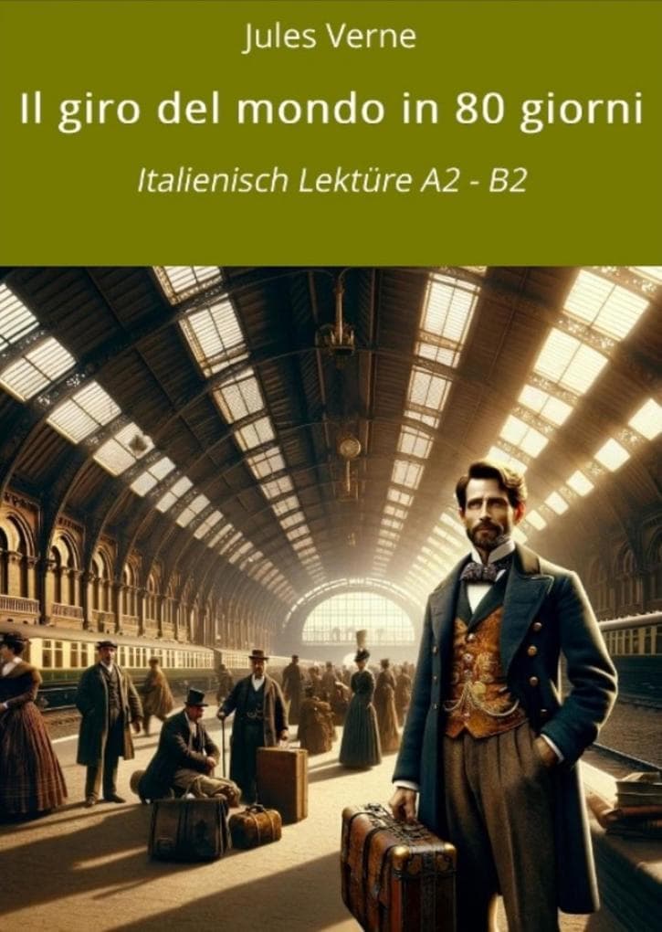 Il giro del mondo in 80 giorni: Italienisch Lektüre A2 - B2